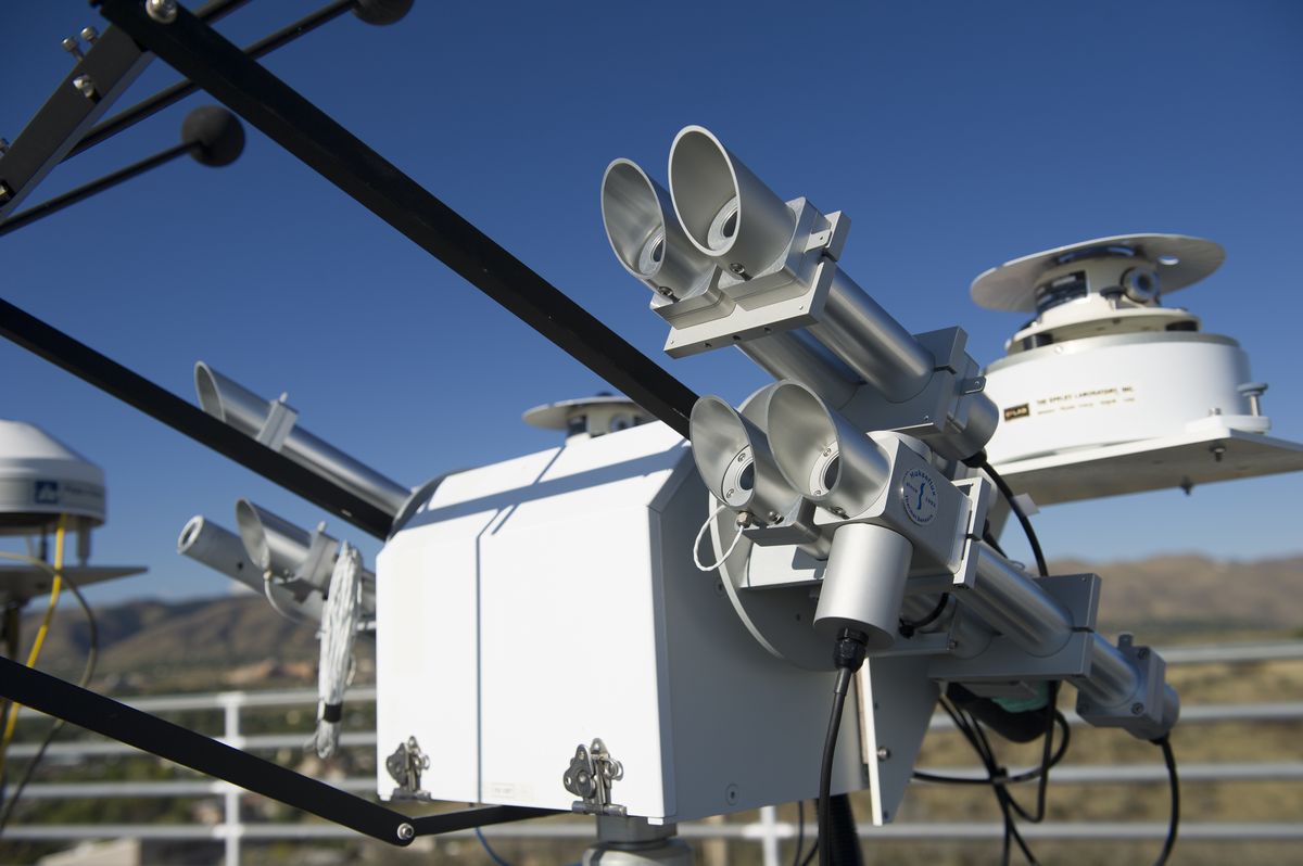 Department of Energy solar research instruments at a national laboratory